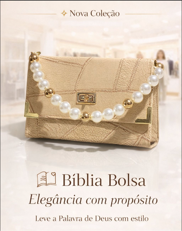 ✨🙏 Bolsa Bíblia Feminina – Elegância, Fé e Praticidade em um Só Produto! 💖📖